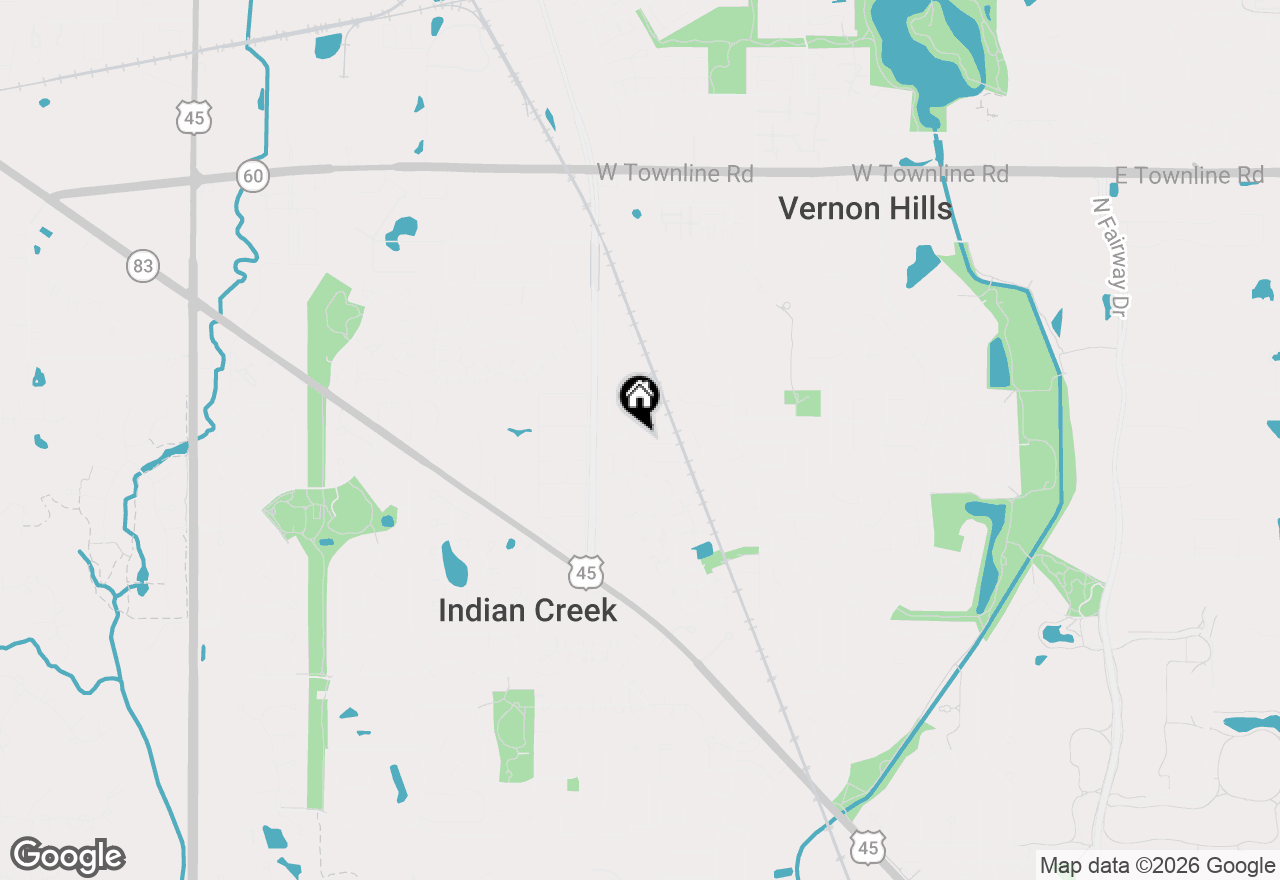 Map of 346 Mallard Court #346, Vernon Hills, IL 60061