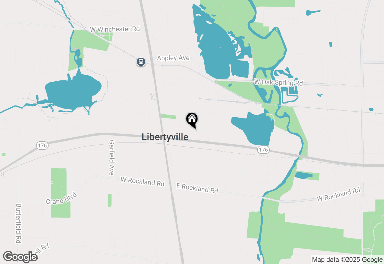 Map of 325 Hurlburt Court, Libertyville, IL 60048