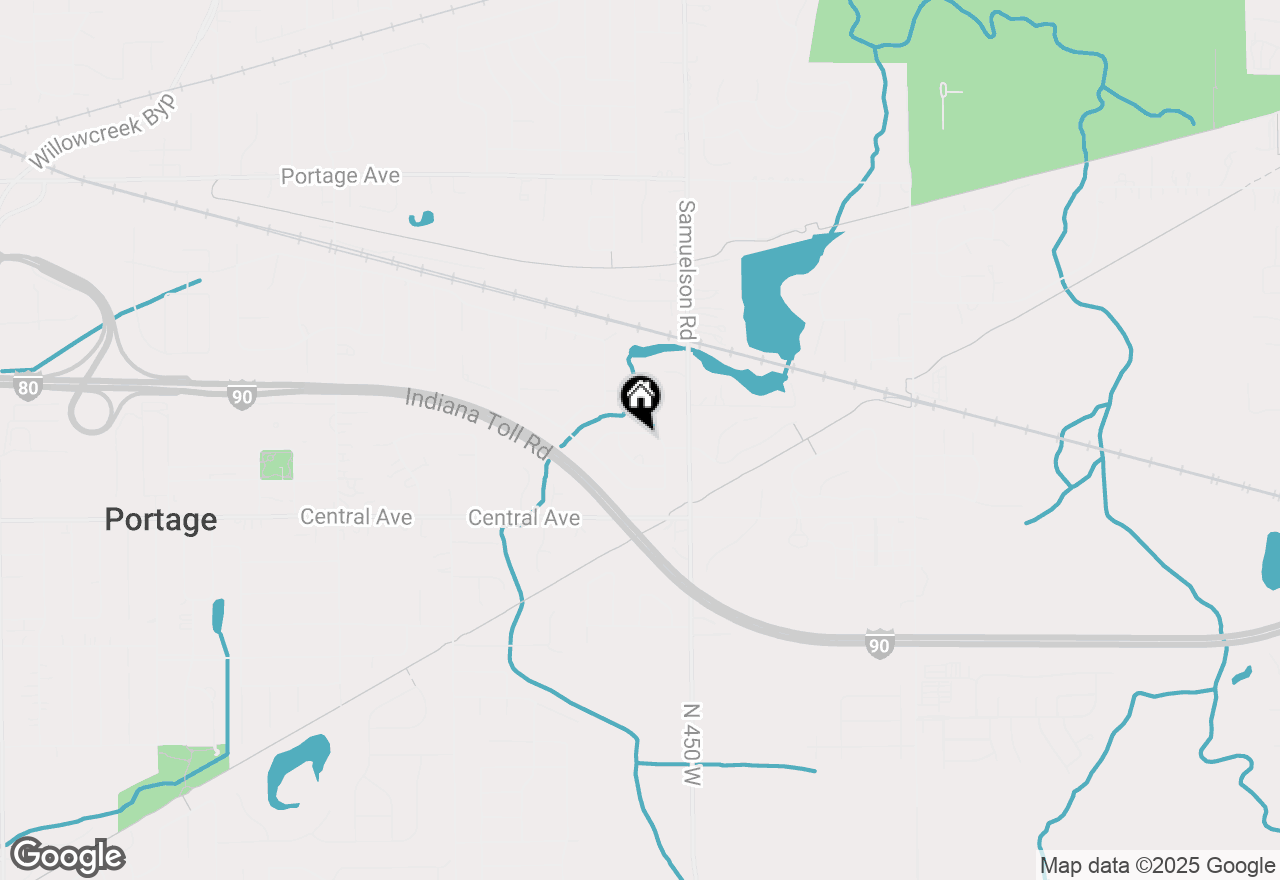 Map of 6717 Blackstone Circle, Portage, IN 46368