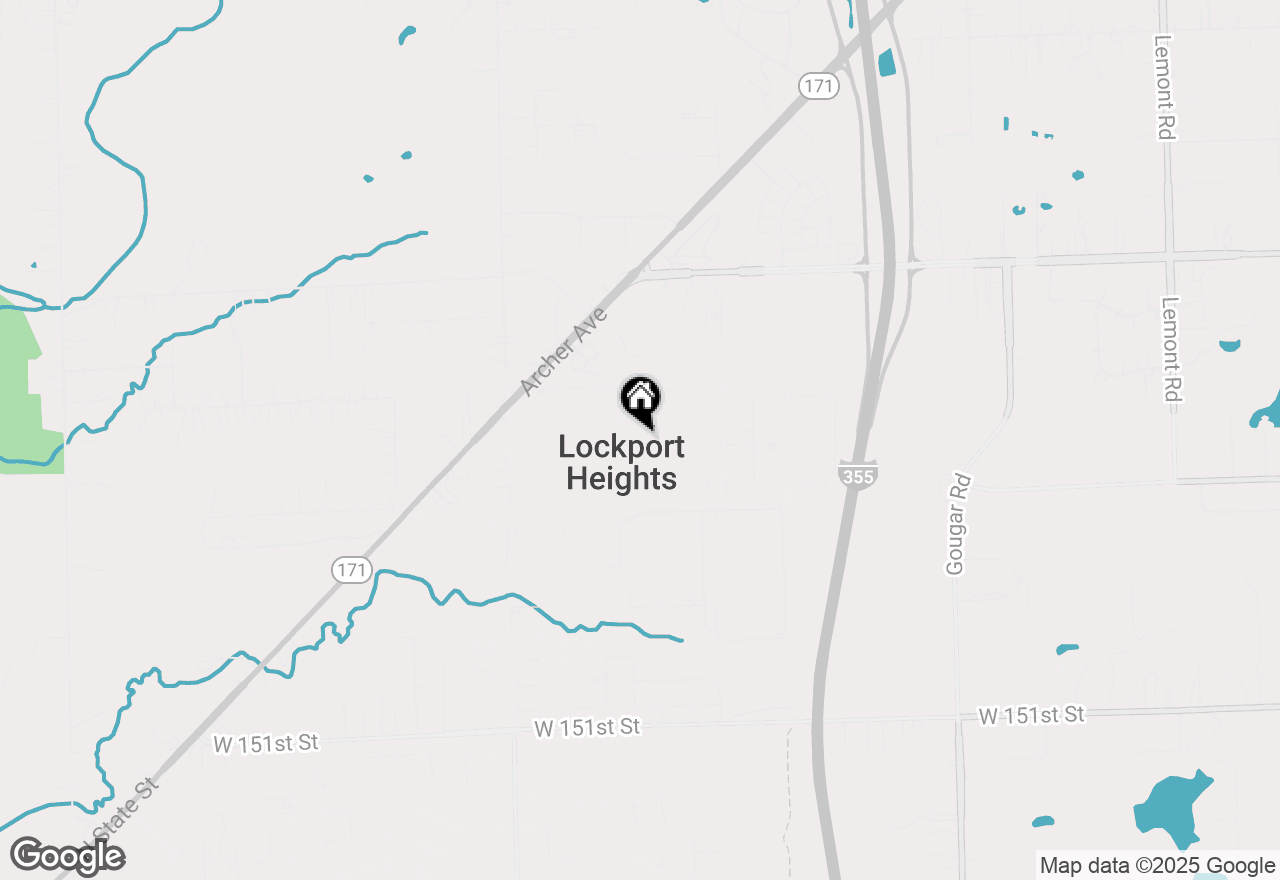 Map of 16534 W 146th Place, Lockport, IL 60441