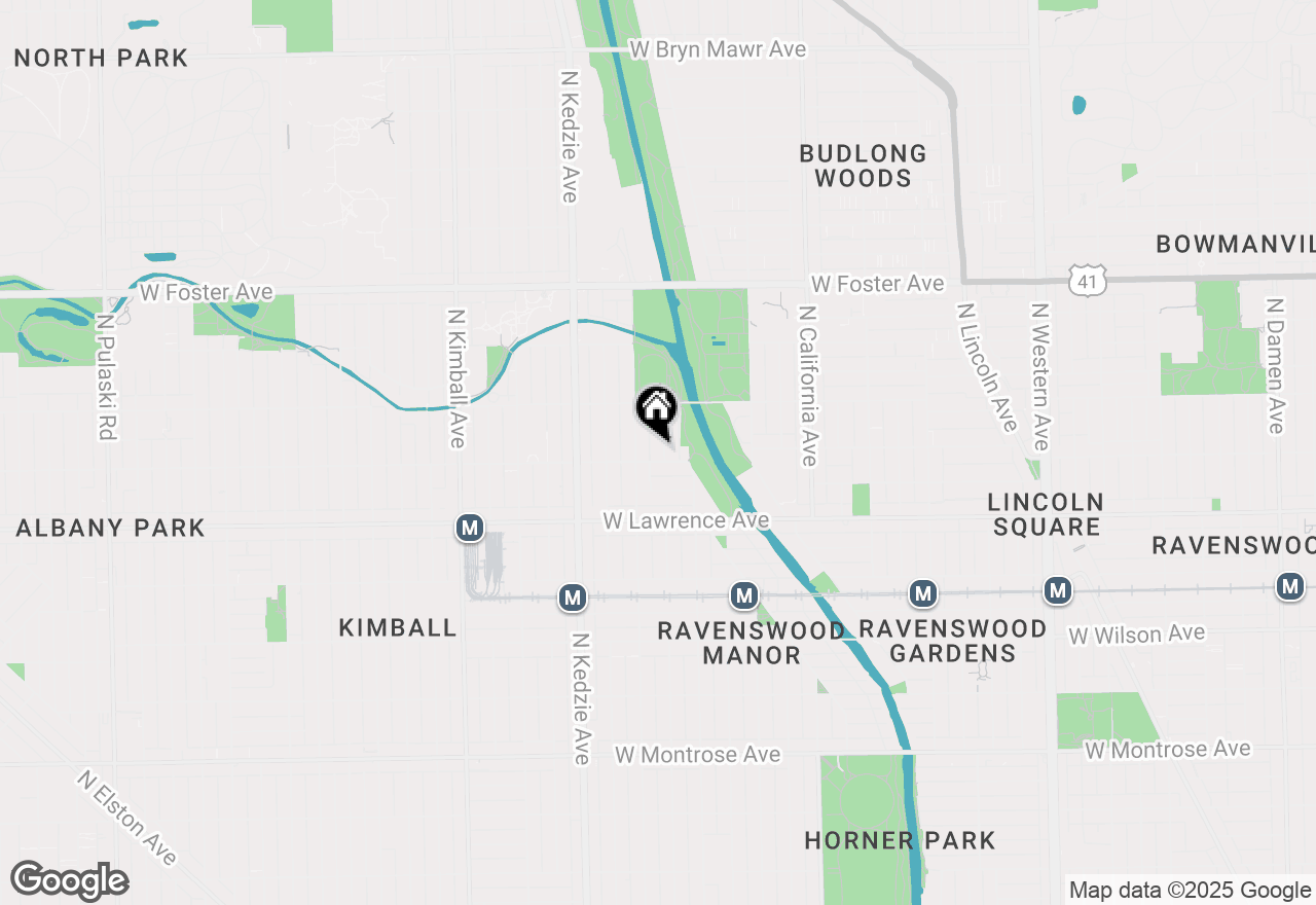 Map of 4906 N Whipple Street, Chicago, IL 60625