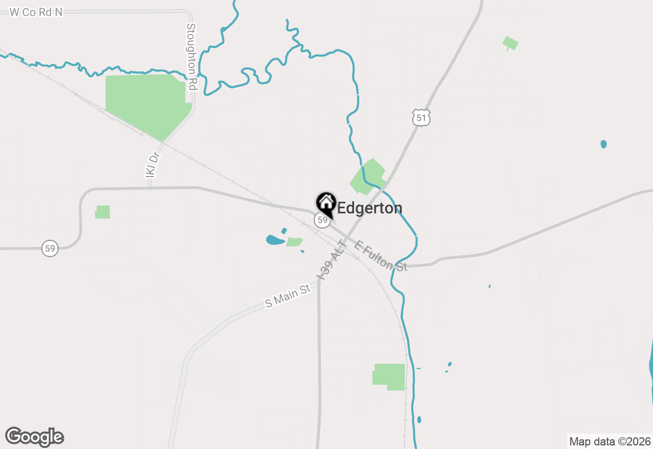 Map of 111 W Fulton Street #203, Edgerton, WI 53534