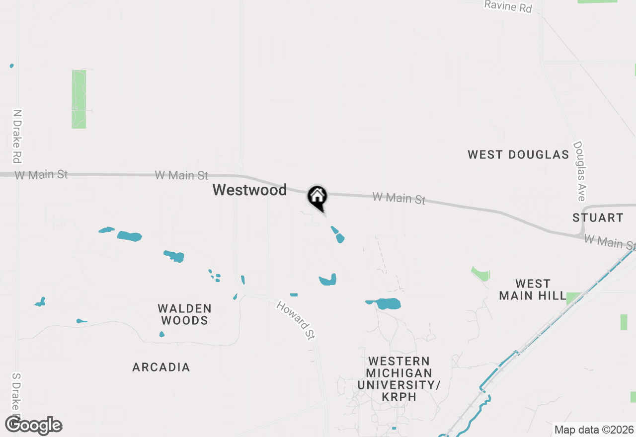 Map of 150 Carberry Hill Court #D, Kalamazoo, MI 49006