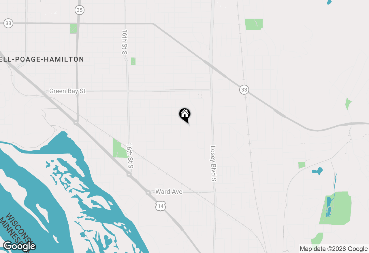 Map of 2146 Weston St, La Crosse, WI 54601