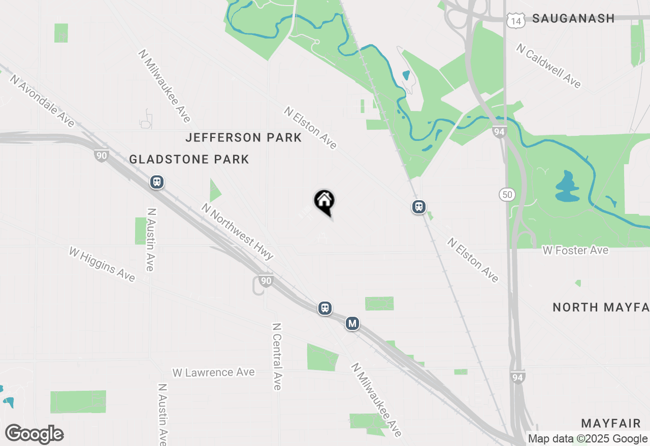 Map of 5250 N Lieb Avenue #1, Chicago, IL 60630