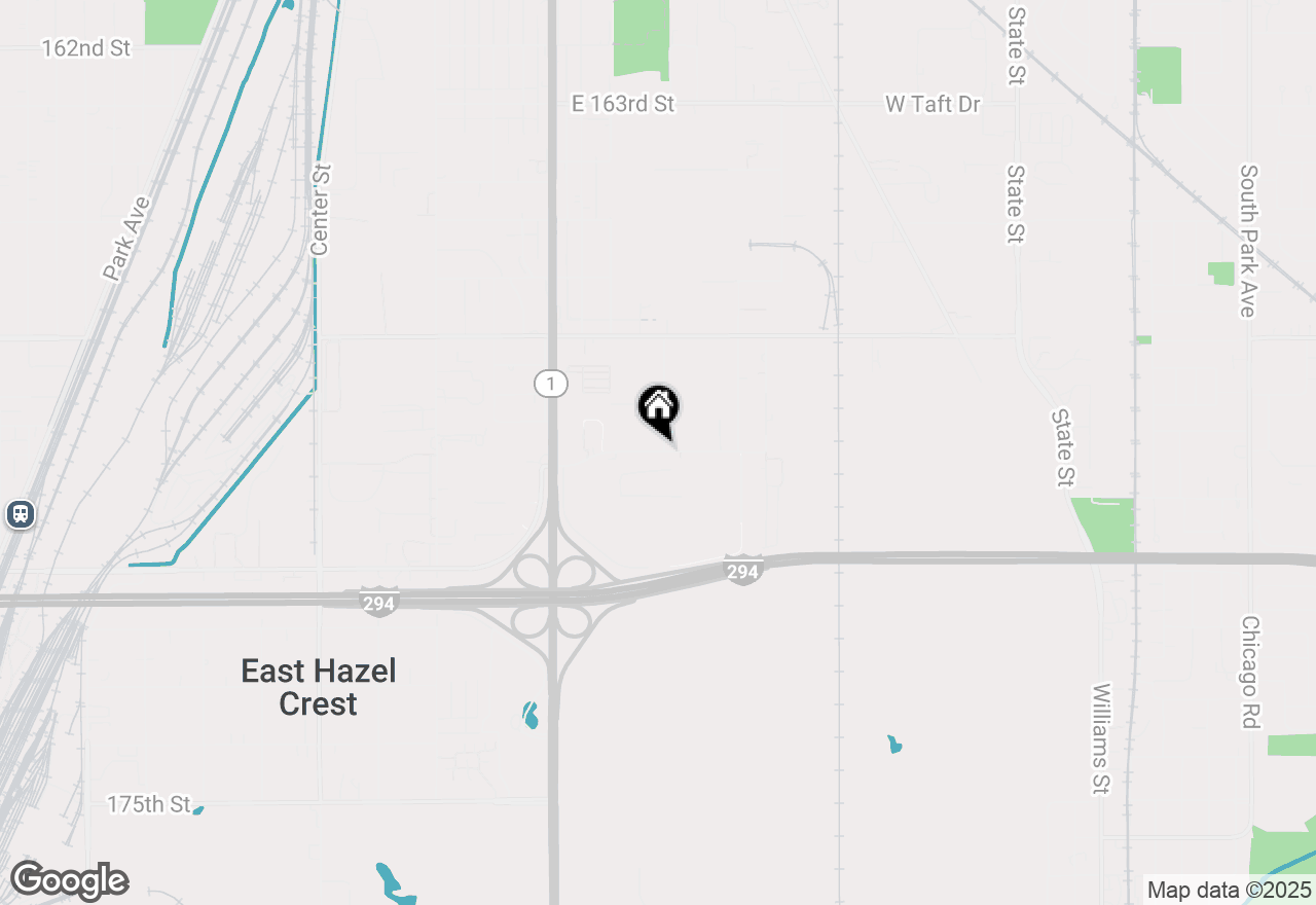 Map of 3119 W 172nd Street, Hazel Crest, IL 60429
