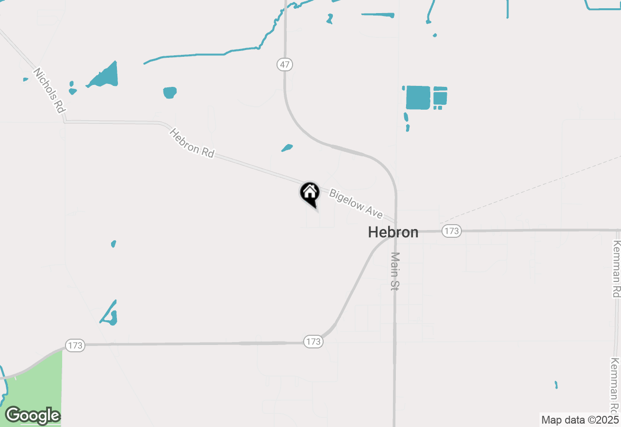 Map of 10118 Sharon Lane, Hebron, IL 60034