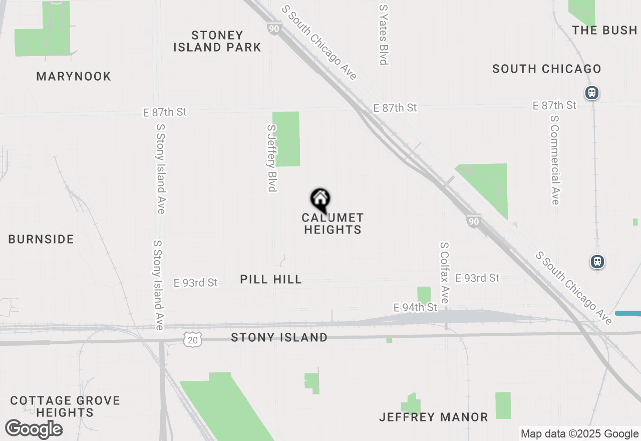 Map of 2140 E 91st Street, Chicago, IL 60617