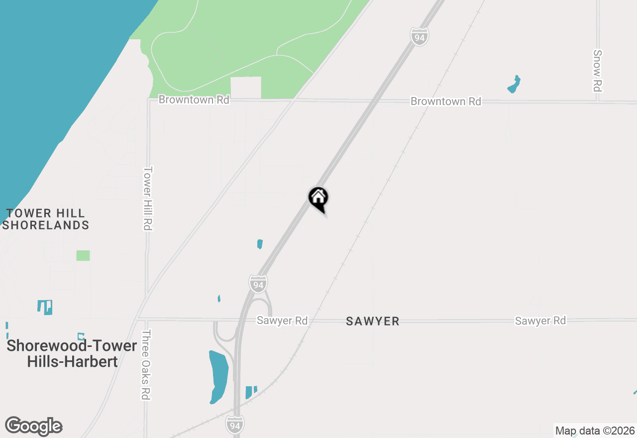 Map of 12537 S Wolcott Avenue, Sawyer, MI 49125