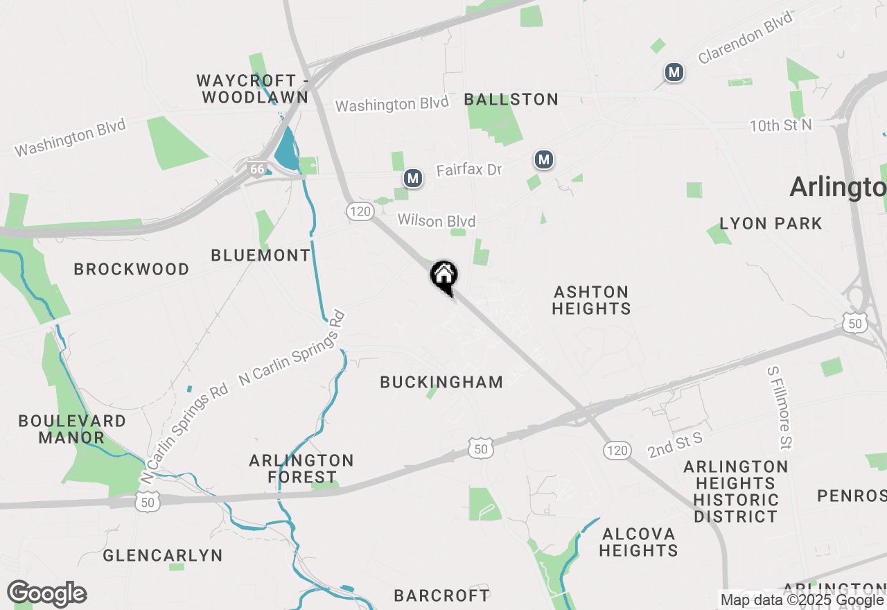 Map of 4141 N Henderson Road #322, Arlington, VA 22203