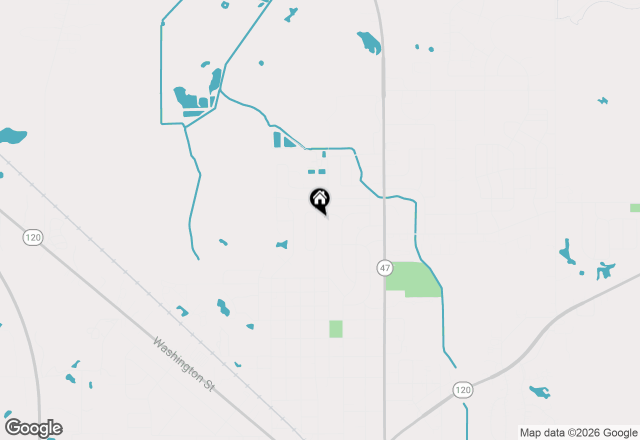 Map of 1642 Wheeler Street, Woodstock, IL 60098