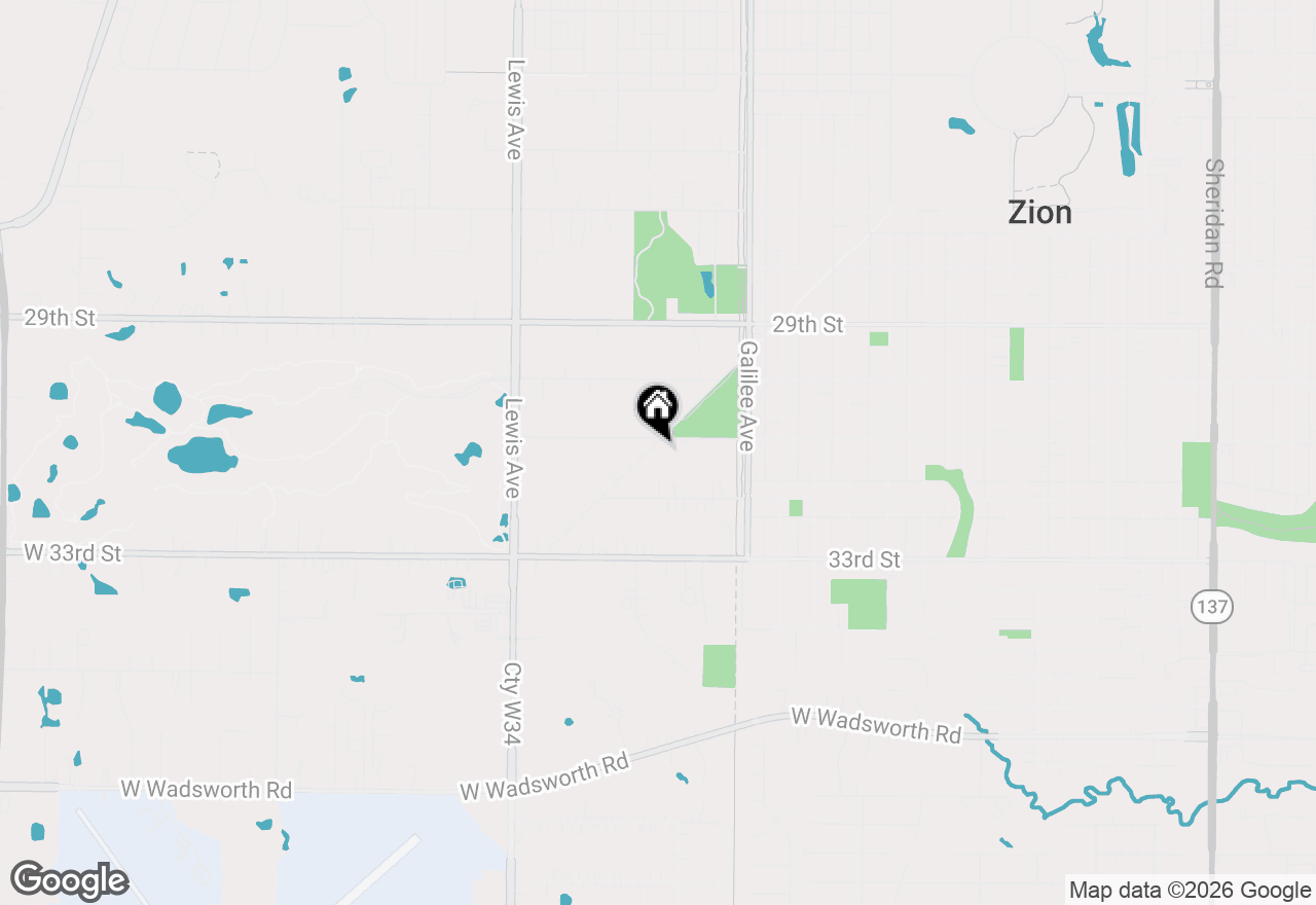 Map of 3101 Lebanon Avenue, Zion, IL 60099