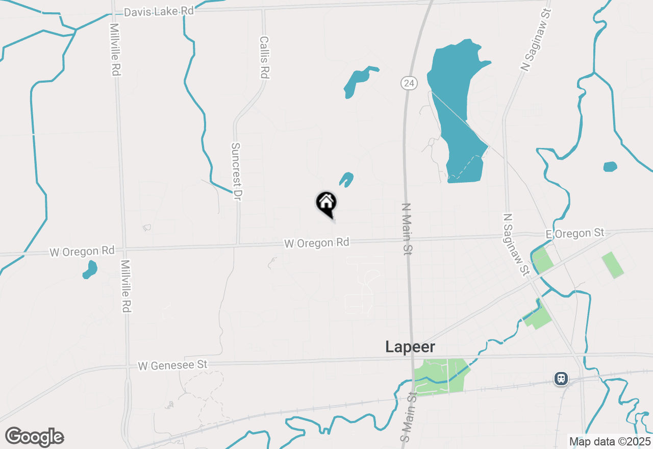 Map of 1426 Sherman Court, Lapeer, MI 48446