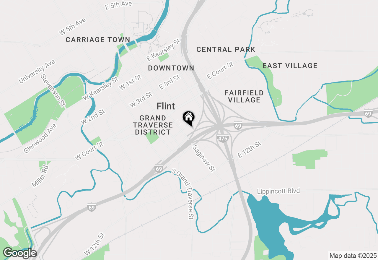 Map of 1814 Mcphail Street, Flint, MI 48503