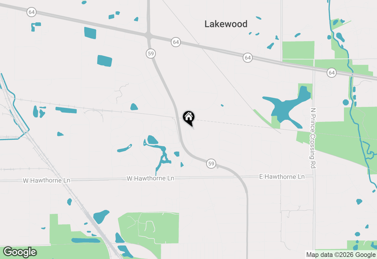 Map of 1102 Lillian Lane #1102, West Chicago, IL 60185