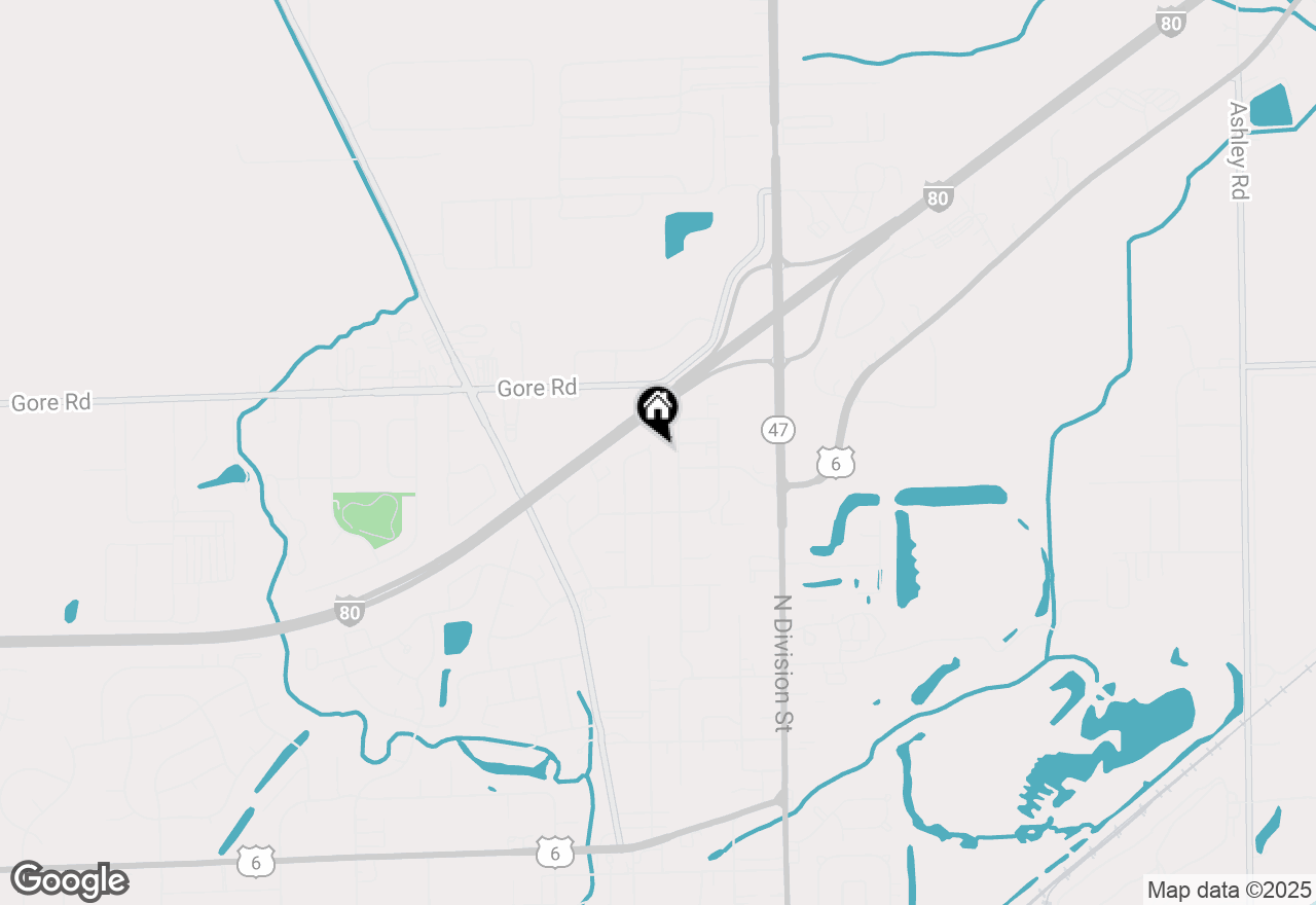 Map of 2427 Parklake Drive, Morris, IL 60450