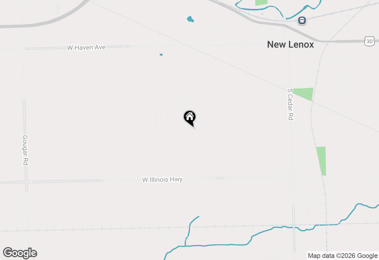 Map of 524 Glenn Drive, New Lenox, IL 60451