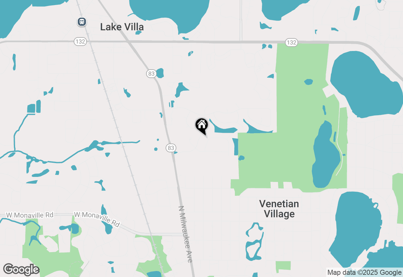 Map of 527 Hampton Drive, Lake Villa, IL 60046
