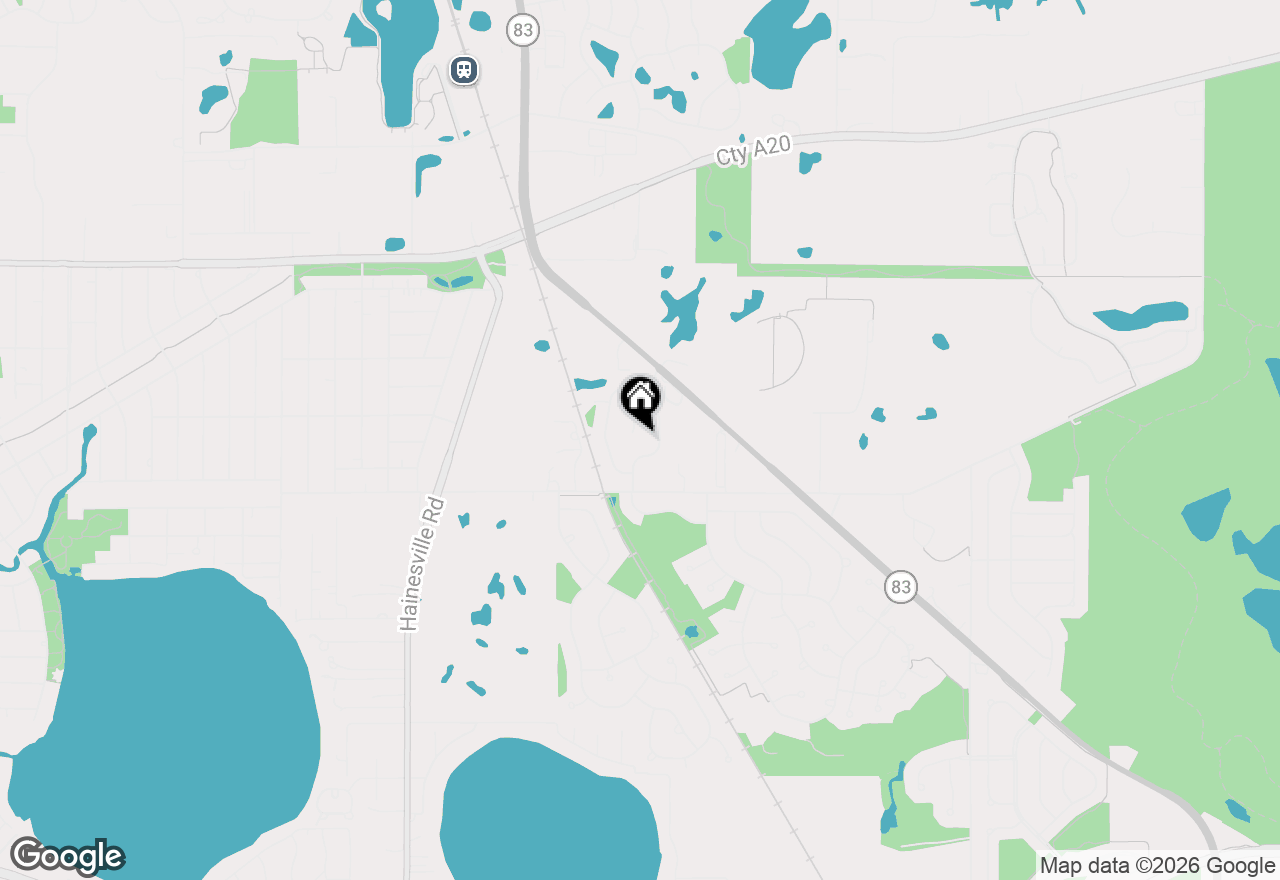 Map of 1380 Brighton Lane, Lake Villa, IL 60046