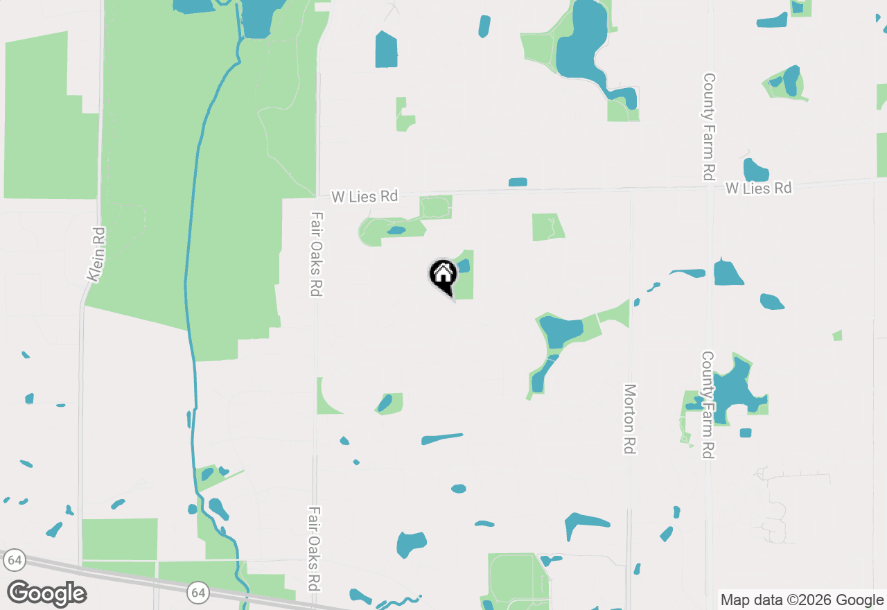 Map of 1279 Bison Trail, Carol Stream, IL 60188