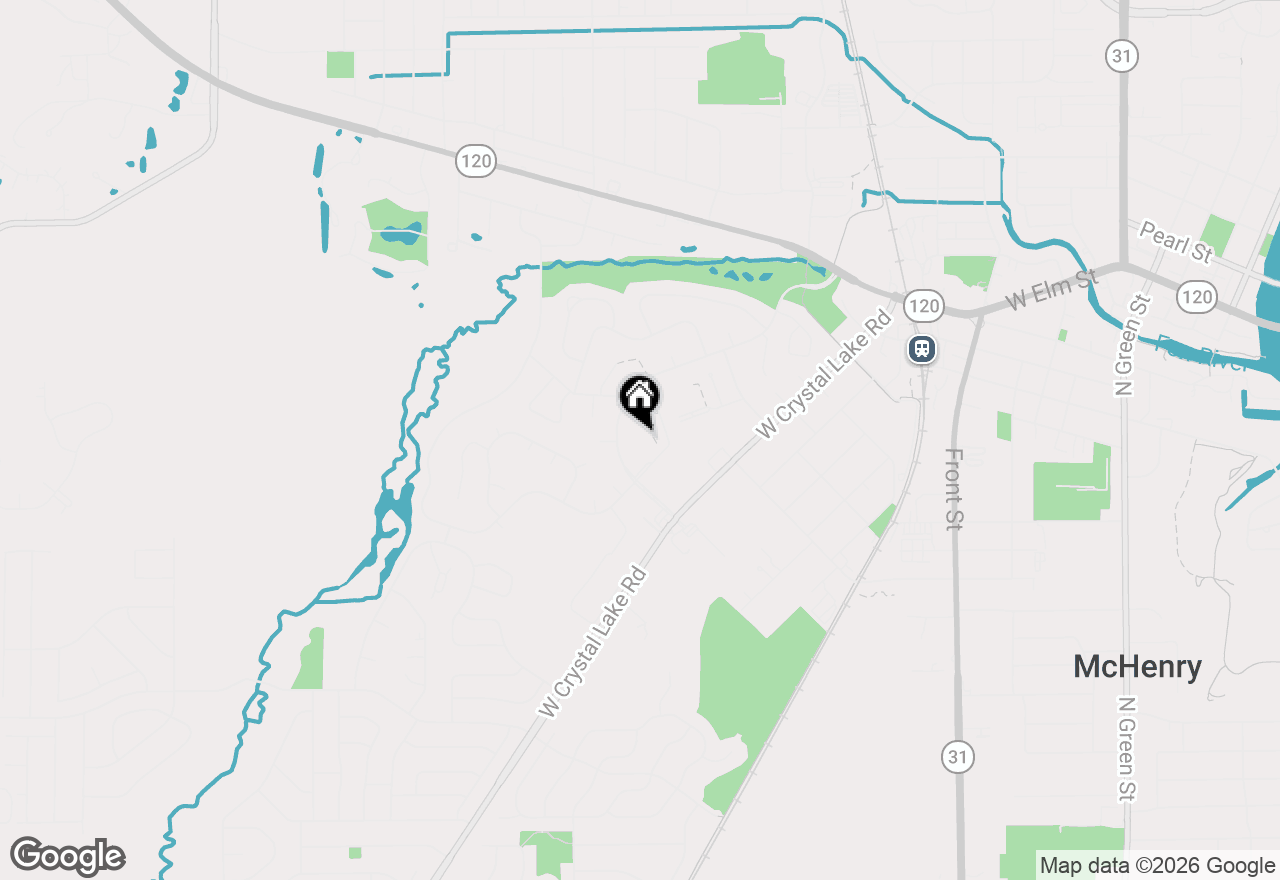Map of 4710 W Northfox Lane #5, Mchenry, IL 60050