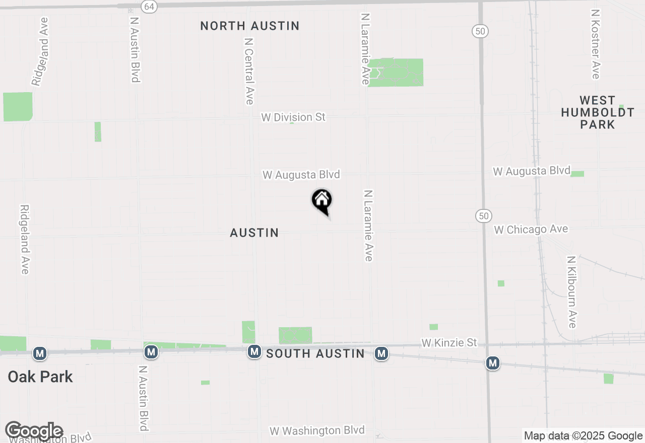 Map of 818 N Lorel Avenue, Chicago, IL 60651