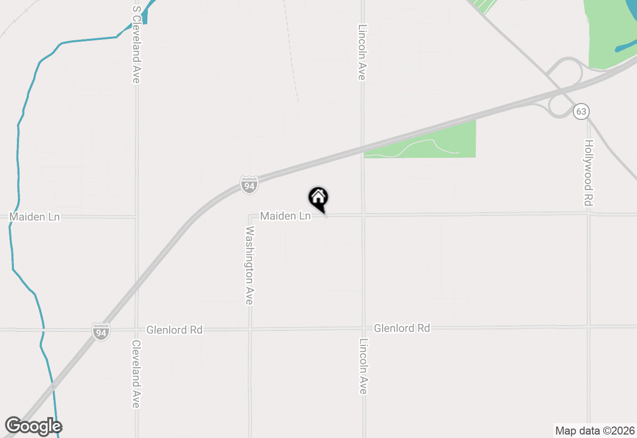 Map of 1032 Brookfield Drive, St. Joseph, MI 49085