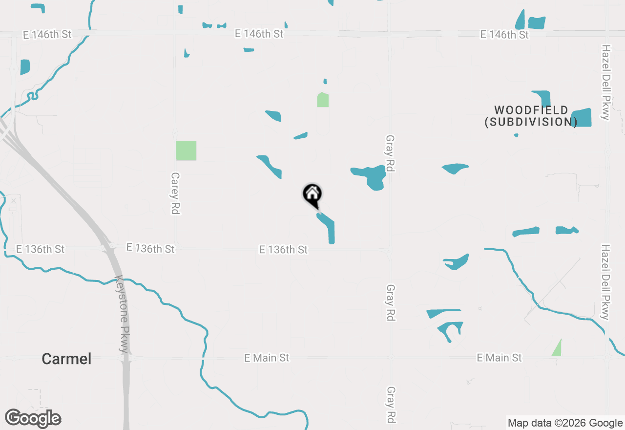 Map of 759 Johnson Drive, Carmel, IN 46033