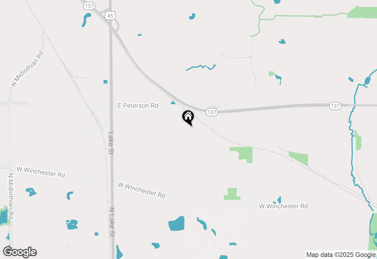 Map of 1525 Juliet Lane, Libertyville, IL 60048