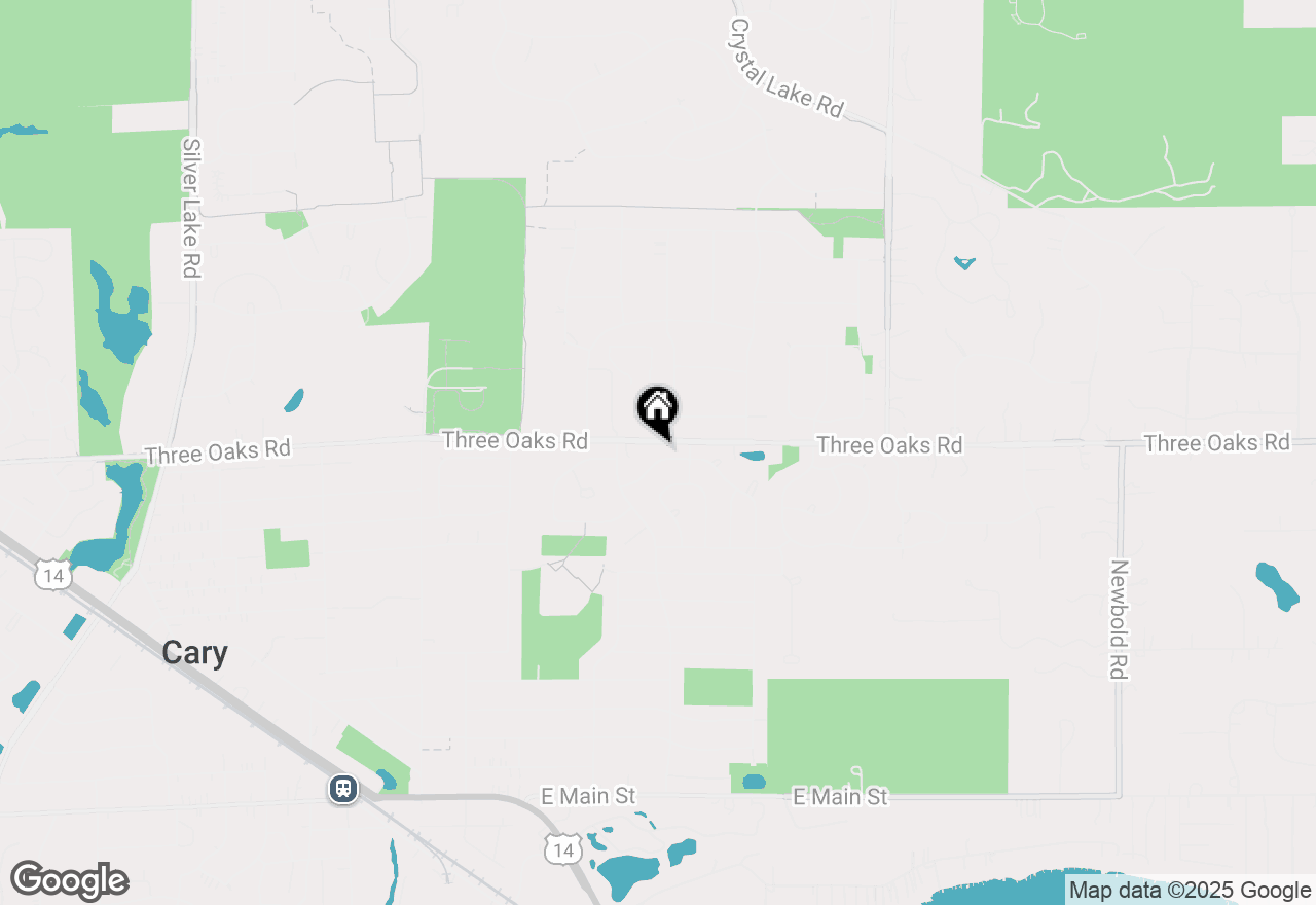 Map of 322 Candlewood Trail, Cary, IL 60013