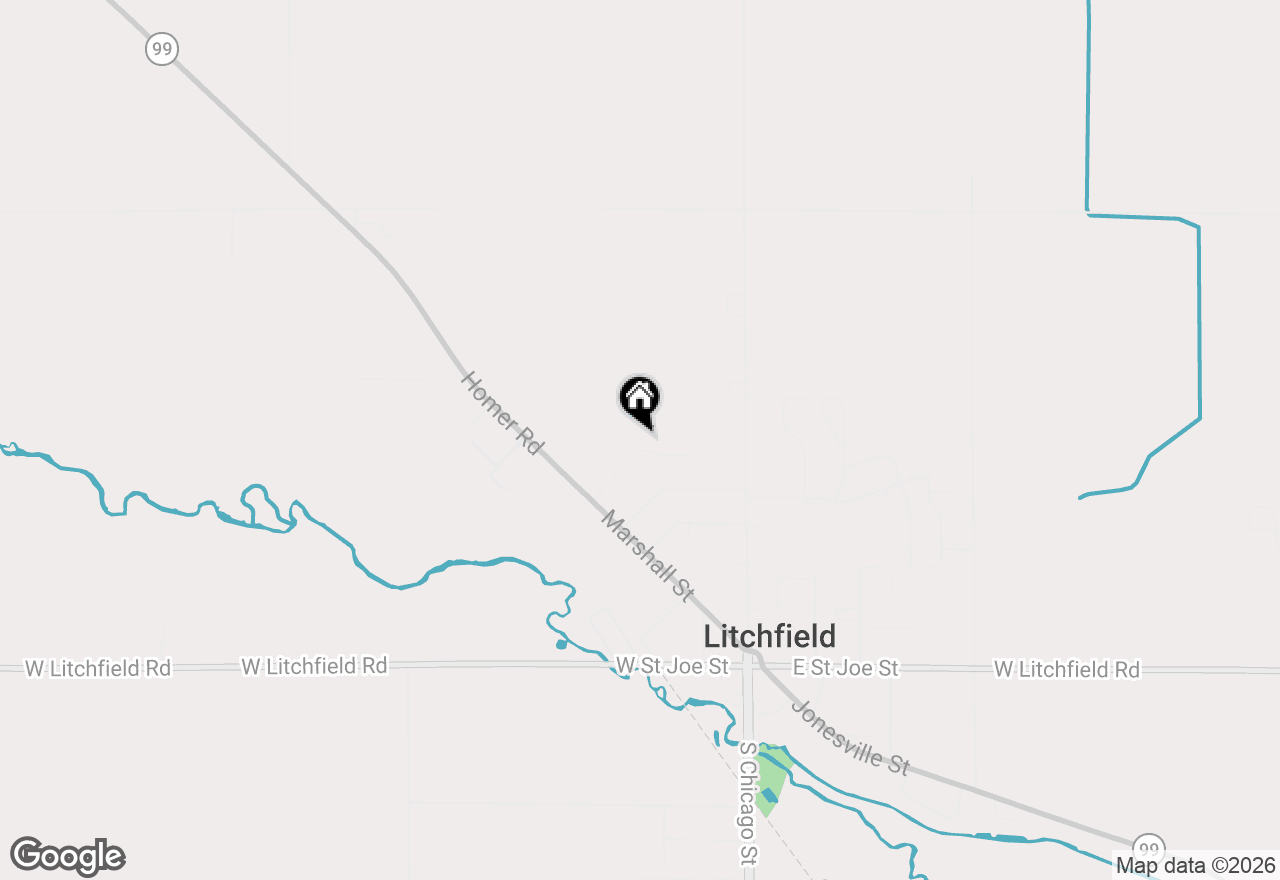 Map of 200 Washington Street, Litchfield, MI 49252