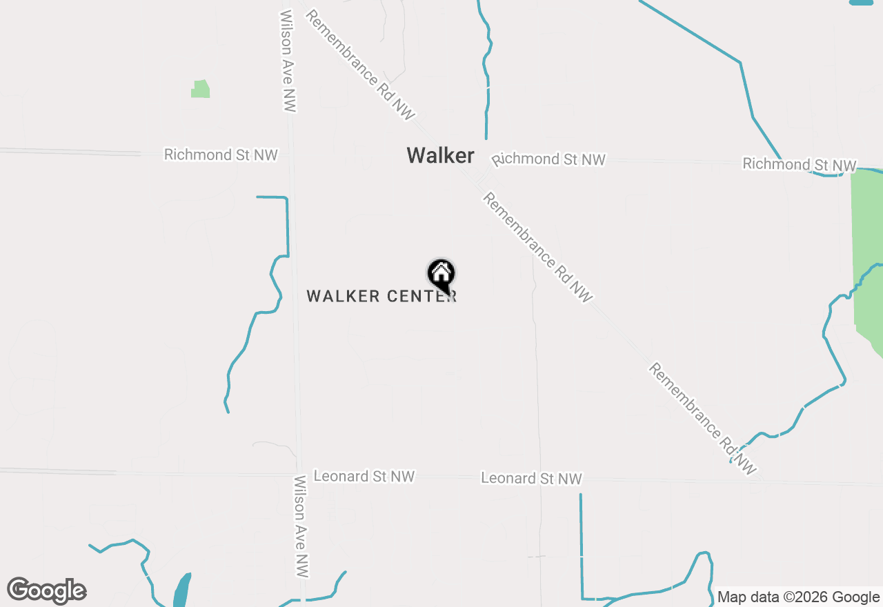 Map of 1633 Kinney Avenue Nw, Grand Rapids, MI 49534