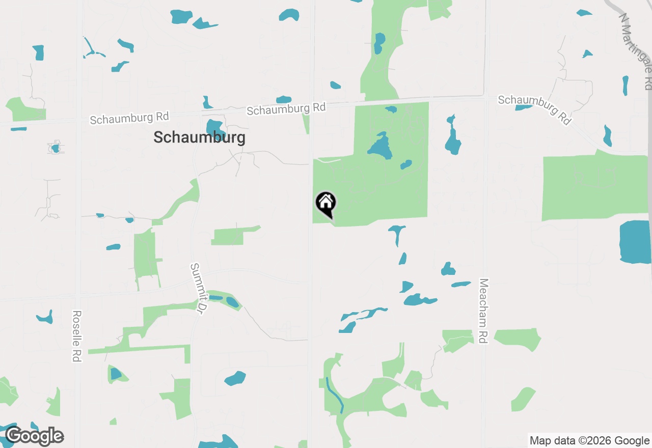 Map of 1874 Fox Run Drive #C, Elk Grove Village, IL 60007