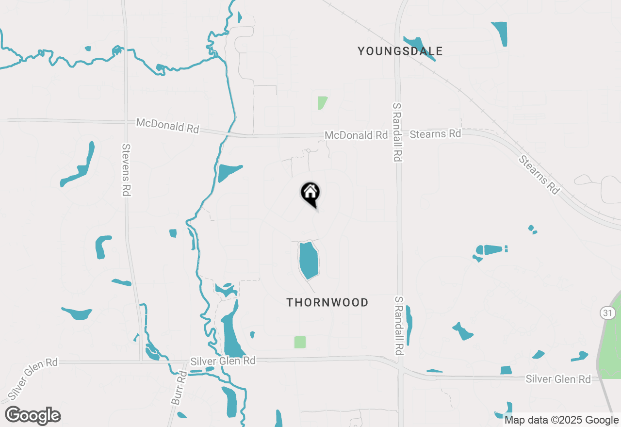 Map of 598 Lake Ridge Drive, South Elgin, IL 60177