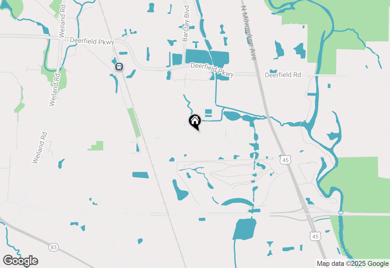 Map of 424 Mallard Drive, Deerfield, IL 60015