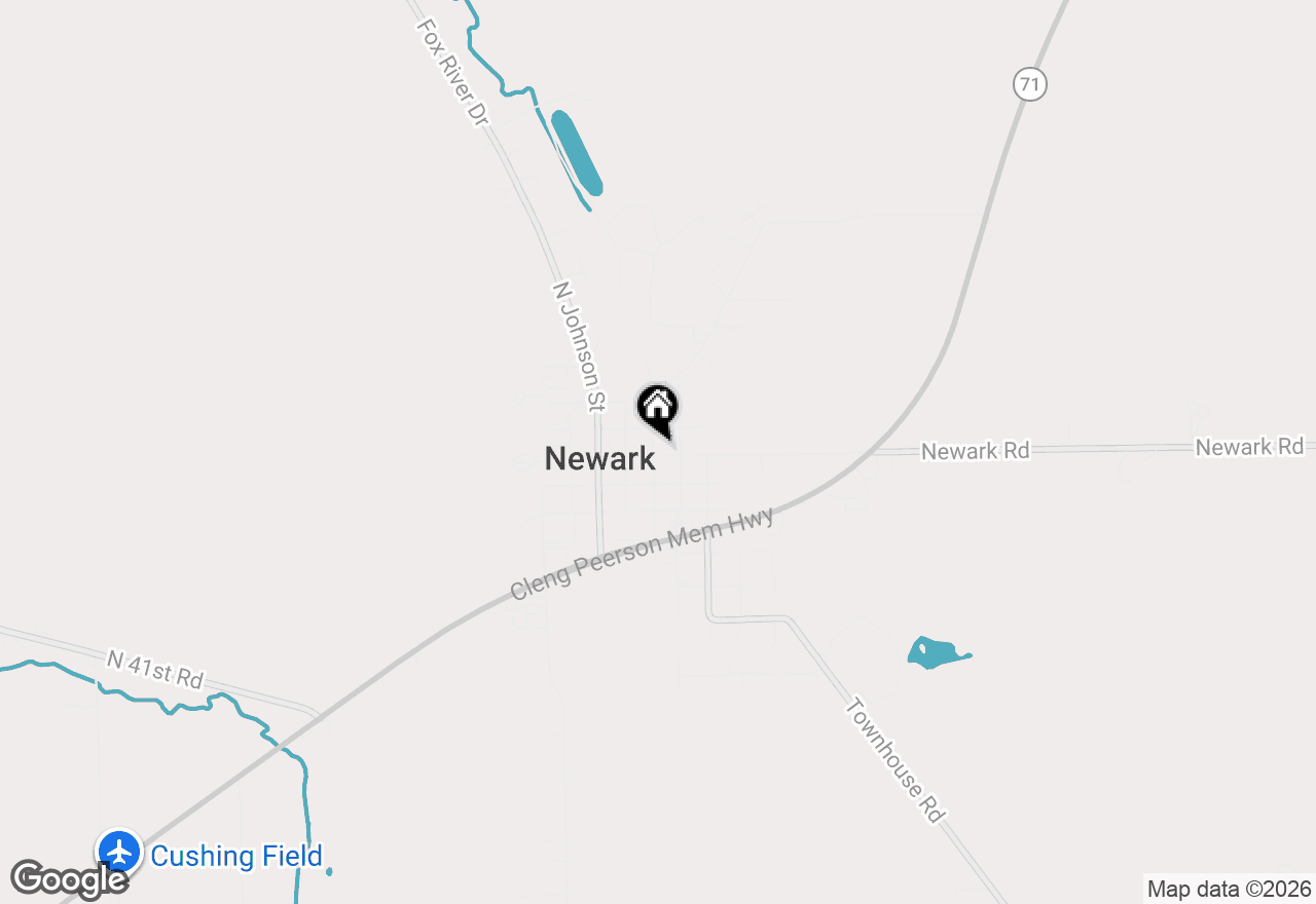 Map of 2 N Van Buren Street, Newark, IL 60541