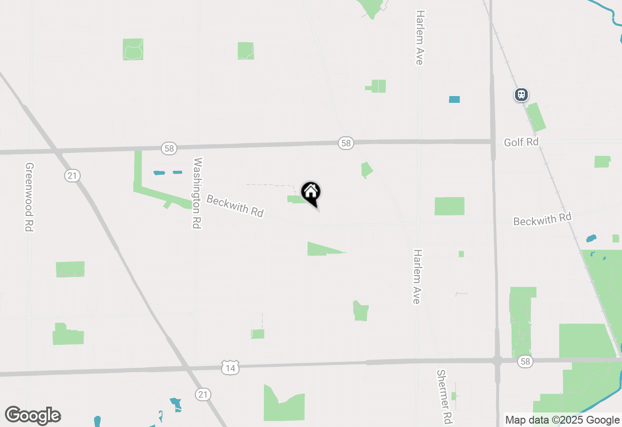 Map of 9327 Oriole Avenue, Morton Grove, IL 60053