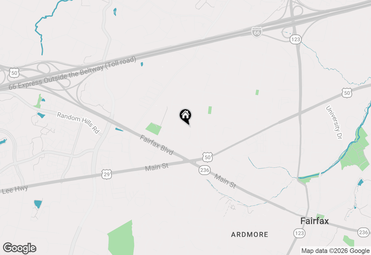 Map of 3817 Ren Road, Fairfax, VA 22030