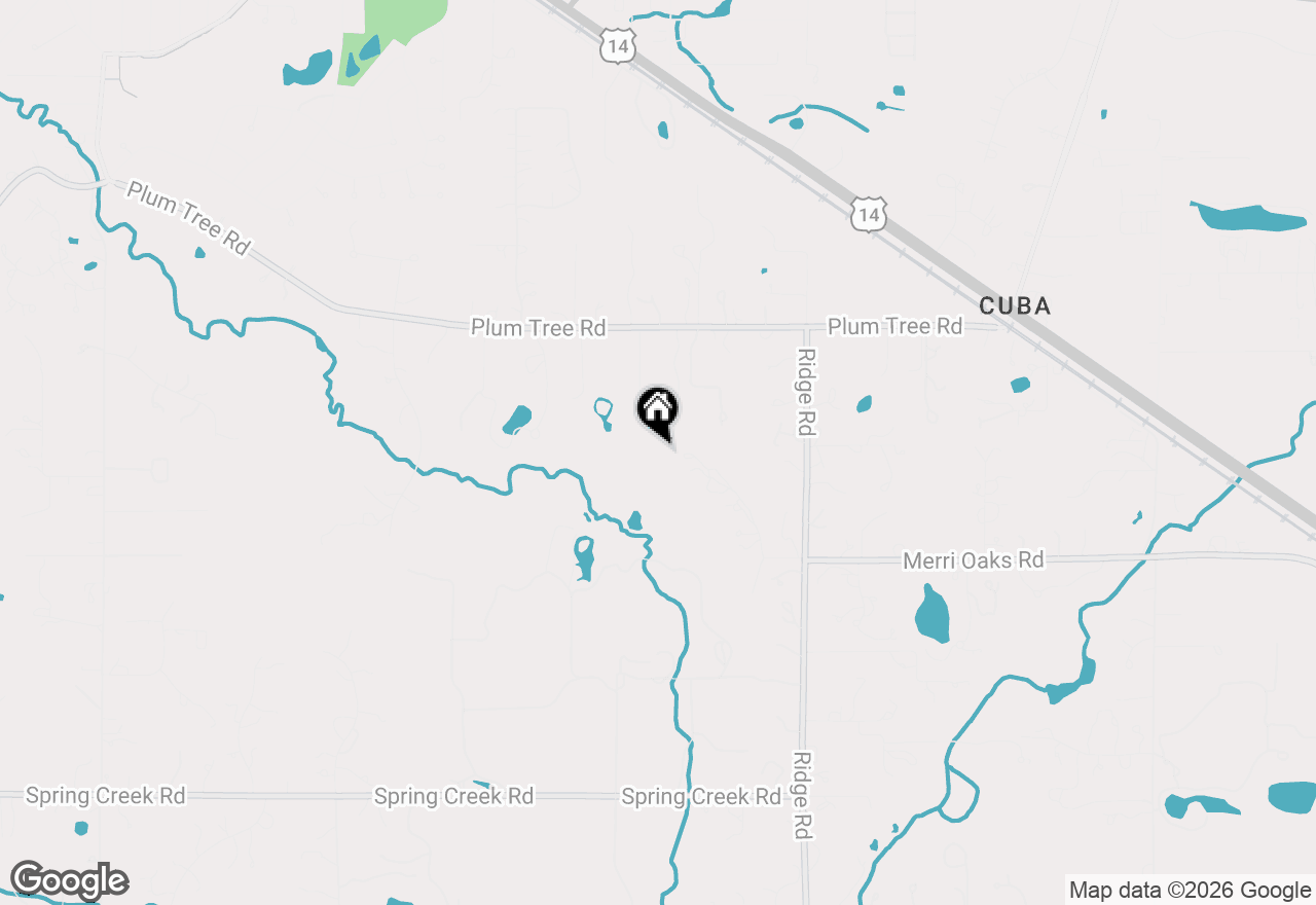 Map of 312 Ridge Road, Barrington Hills, IL 60010