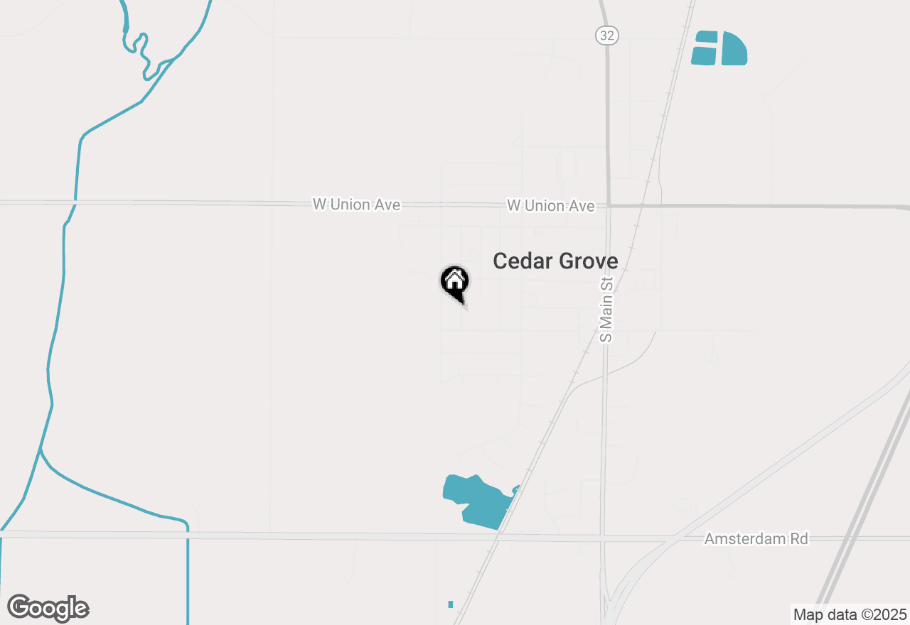 Map of 405 S 5th St, Cedar Grove, WI 53013