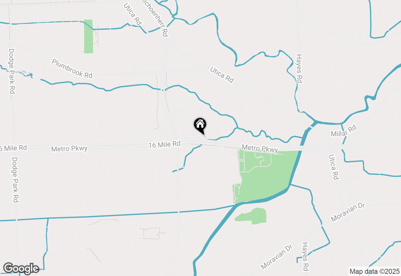 Map of 14474 Shadywood Drive, Sterling Heights, MI 48312