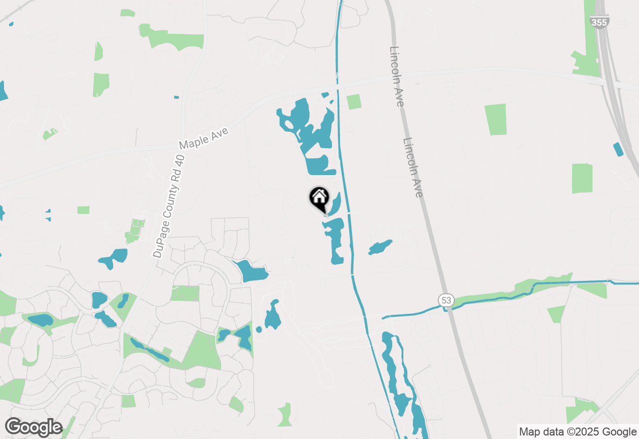 Map of 5900 Forest View Road #3A, Lisle, IL 60532