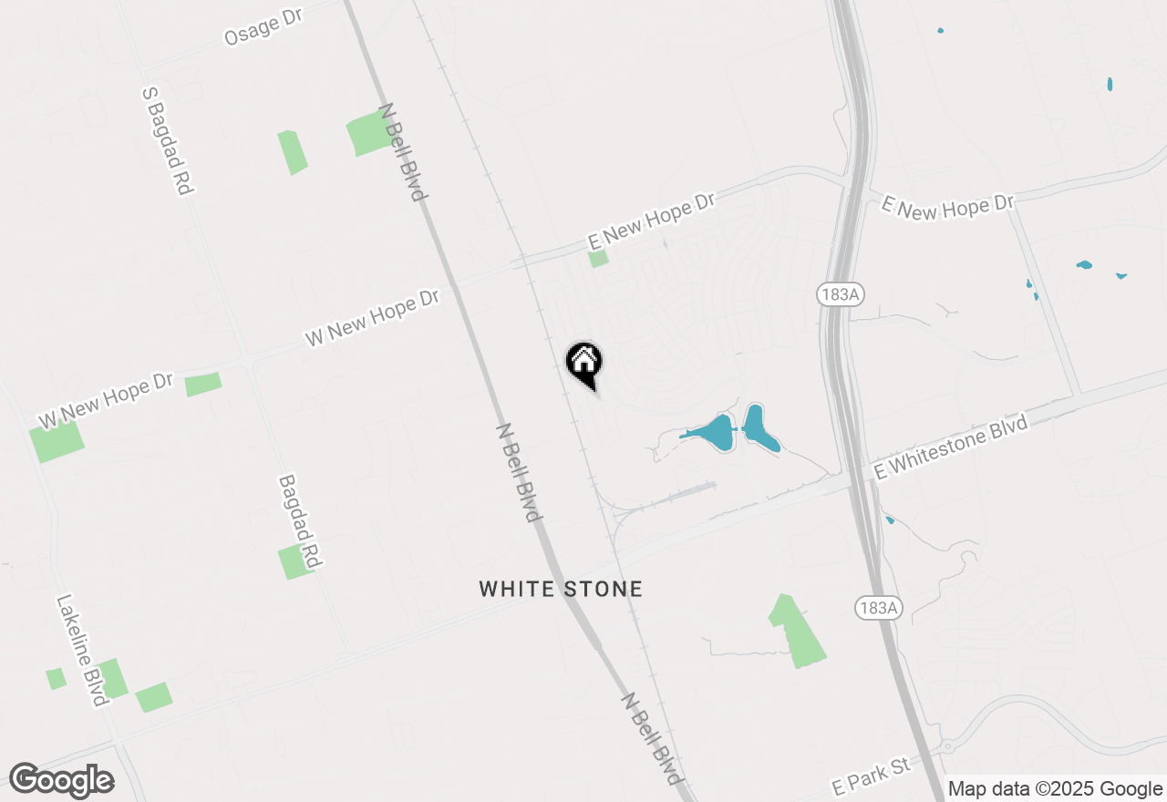 Map of 1503 Davis Mountain Loop, Cedar Park, TX 78613