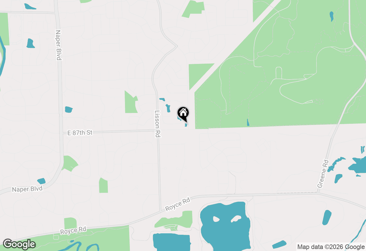 Map of 2189 Hidden Valley Drive, Naperville, IL 60565