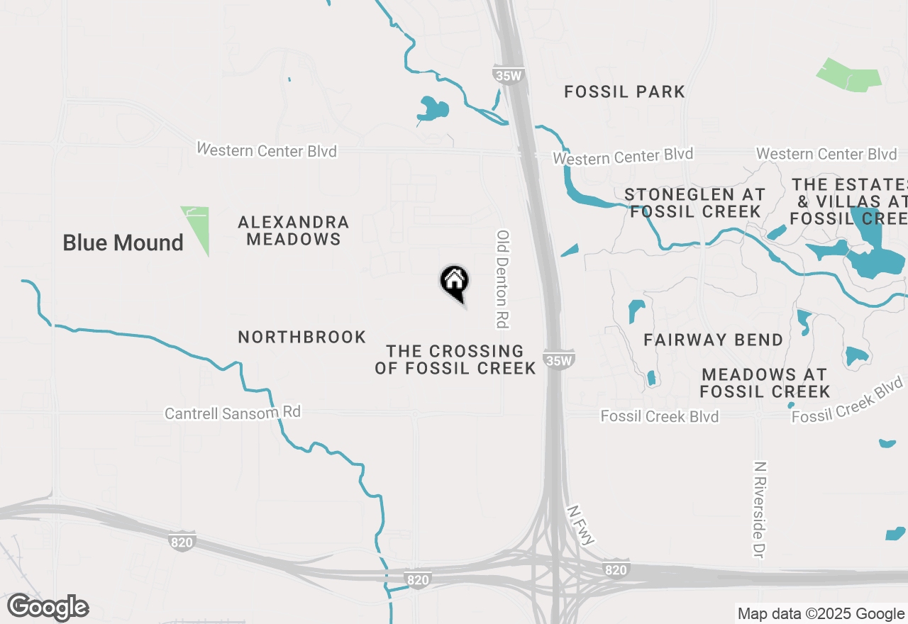 Map of 5924 Center Ridge Drive, Fort Worth, TX 76131