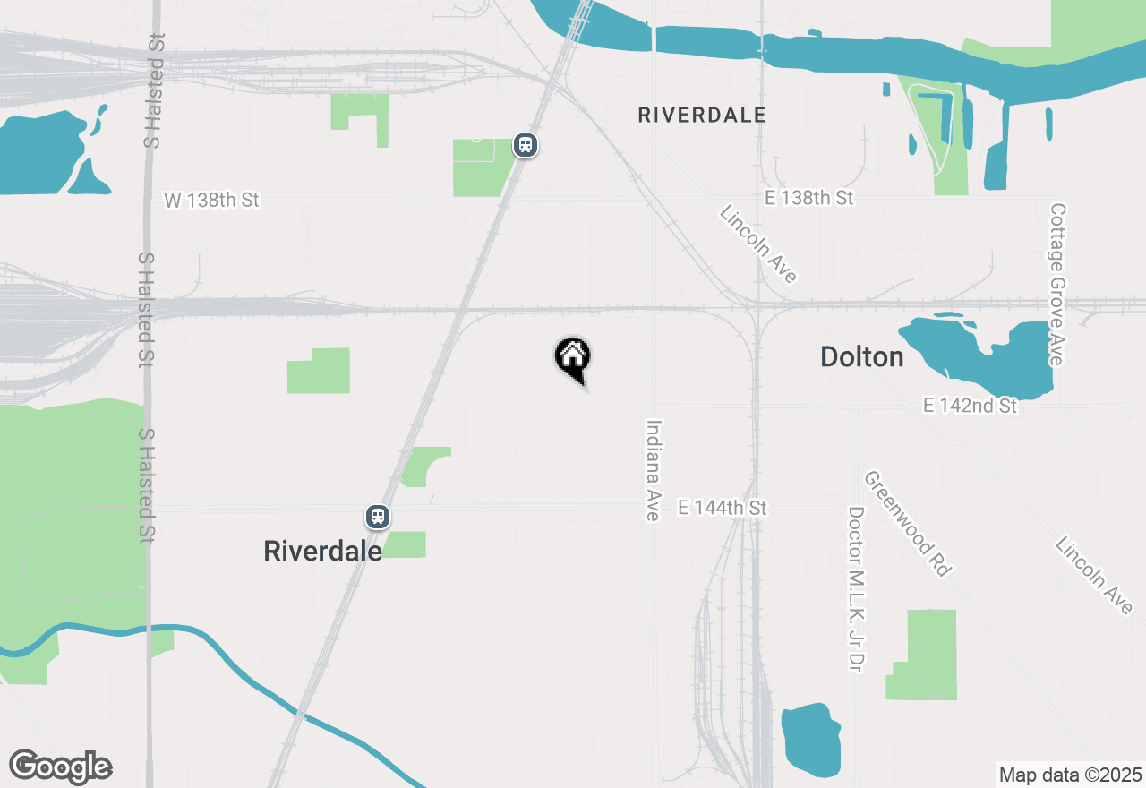Map of 14126 S Wabash Avenue, Riverdale, IL 60827