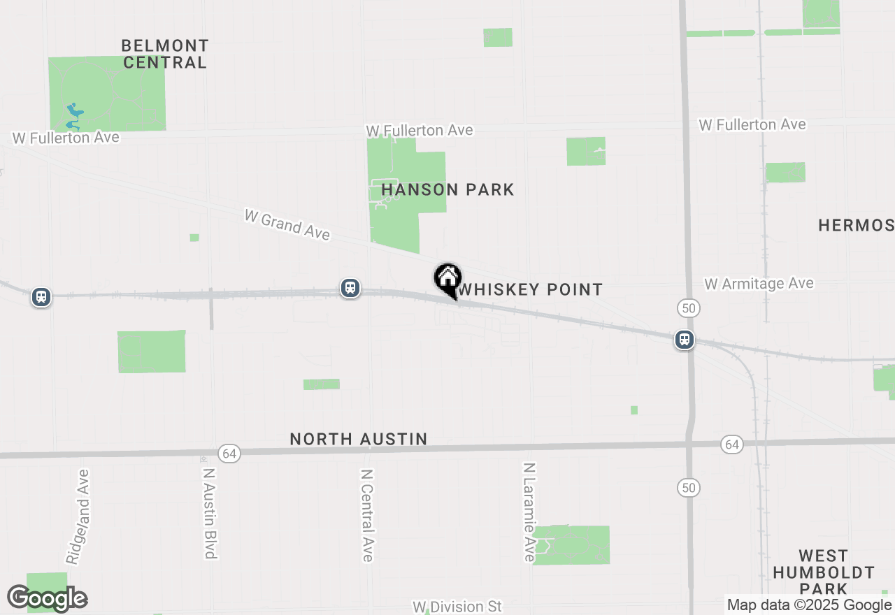 Map of 5402 W Hanson Avenue, Chicago, IL 60639