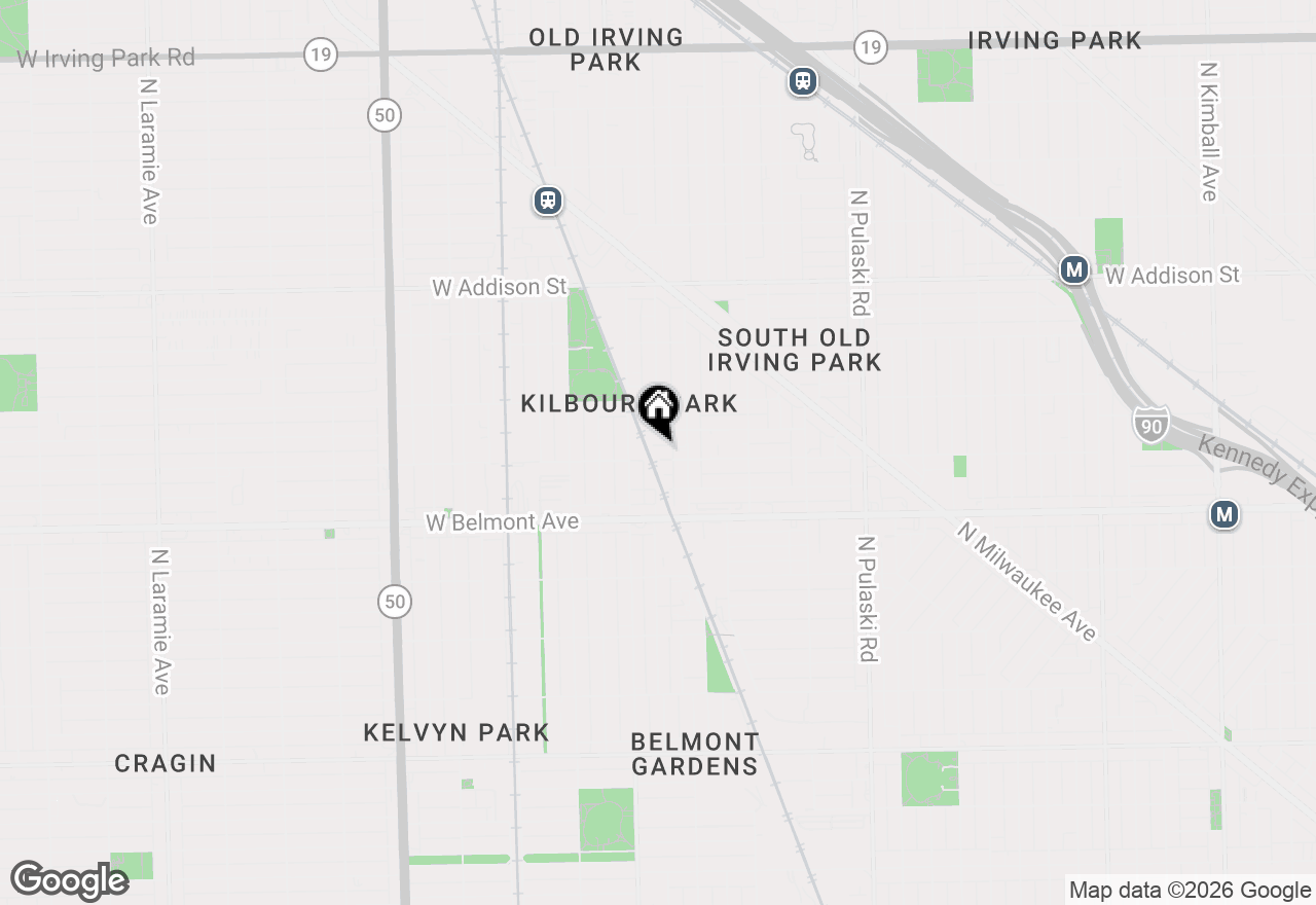 Map of 4328 W School Street, Chicago, IL 60641