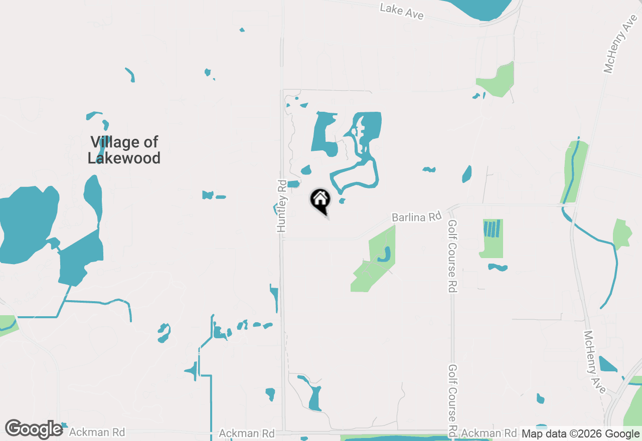 Map of 1072 Cedar Crest Drive, Crystal Lake, IL 60014