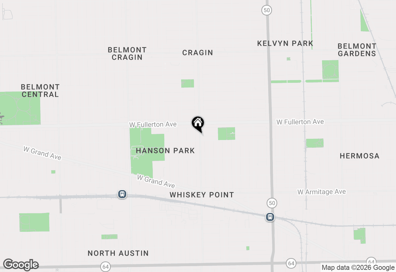 Map of 2314 N Laramie Avenue #1, Chicago, IL 60639